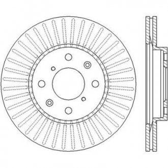 Диск тормозной SWIFT 05- Jurid 562456JC