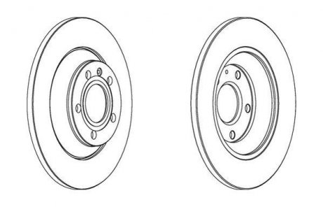 Гальмівний диск Jurid 562504JC