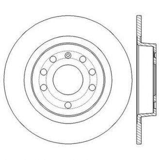 Тормозной диск Jurid 562581JC