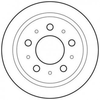 Гальмівний диск Jurid 562629JC