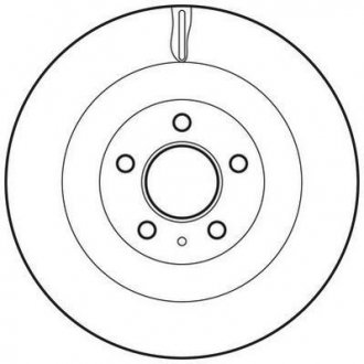 Тормозной диск Jurid 562645JC