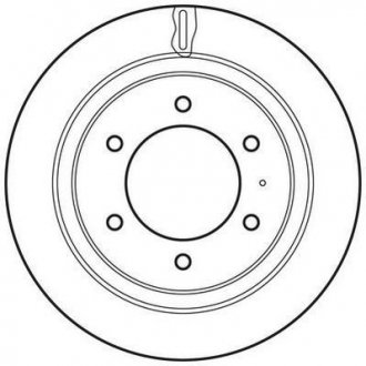 Гальмівний диск Jurid 562665JC