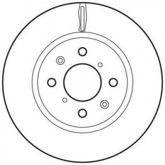 Гальмівний диск Jurid 562694JC