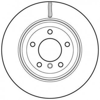 Гальмівний диск Jurid 562701JC