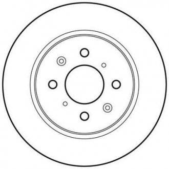 Гальмівний диск Jurid 562704JC