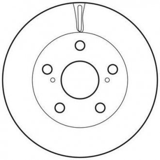 Тормозной диск Jurid 562724JC