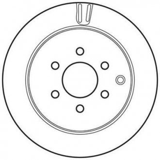 Тормозной диск Jurid 562782JC