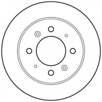 Гальмівний диск Jurid 562788JC