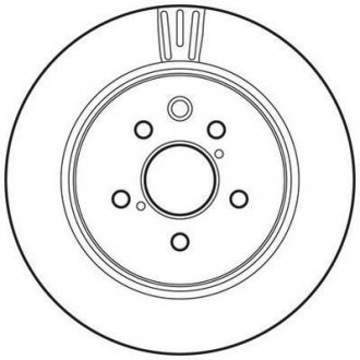 Гальмівний диск Jurid 562823JC
