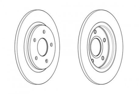 Гальмівний диск Jurid 563011JC