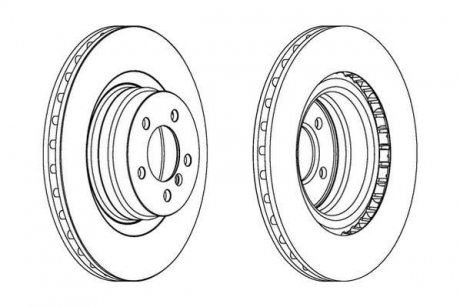 Гальмівний диск Jurid 563022JC1