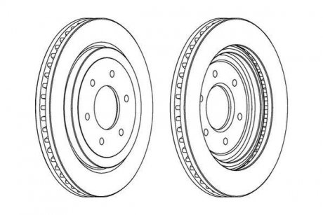 Гальмівний диск Jurid 563024JC1