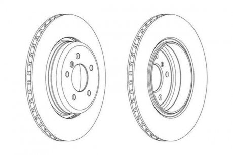 Тормозной диск Jurid 563069JC