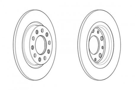 Гальмівний диск Jurid 563106JC
