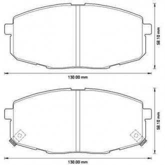 Тормозные колодки, дисковые. Jurid 572577JC