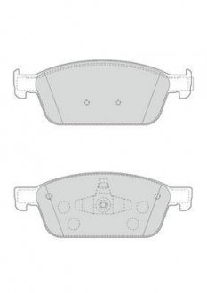 Дискові гальмівні колодки Jurid 573460J