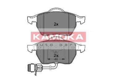 Тормозные колодки, дисковый тормоз (набор) KAMOKA JQ1011180