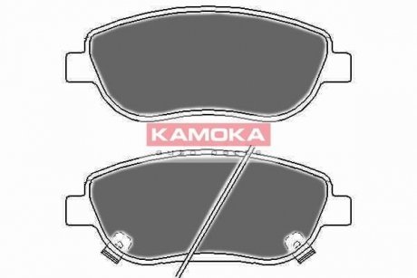 Гальмівні колодки, дискове гальмо (набір) KAMOKA JQ101131