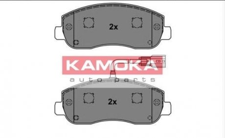 Тормозные колодки, дисковый тормоз (набор) KAMOKA JQ101139