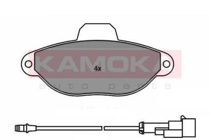 Тормозные колодки, дисковый тормоз (набор) KAMOKA JQ1011850 (фото 1)