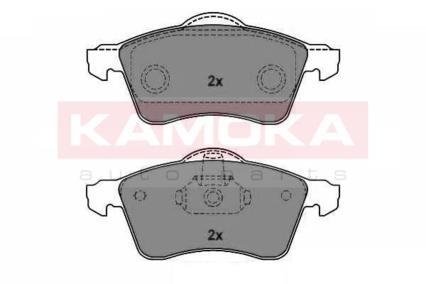 Комплект тормозных колодок, дисковый тормоз KAMOKA JQ1012091
