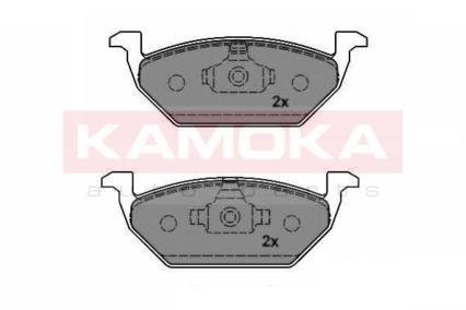 Комплект тормозных колодок, дисковый тормоз KAMOKA JQ1012188