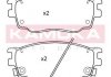 Комплект гальмівних колодок, дискове гальмо KAMOKA JQ101255 (фото 1)
