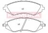 Комплект тормозных колодок, дисковый механизм KAMOKA JQ101257 (фото 1)