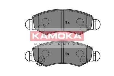 Тормозные колодки, дисковый тормоз (набор) KAMOKA JQ1012846