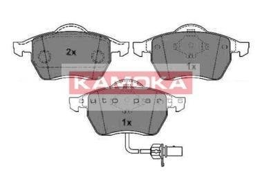 Тормозные колодки, дисковый тормоз (набор) KAMOKA JQ1012992 (фото 1)