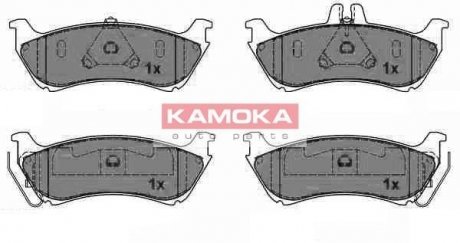 Тормозные колодки, дисковый тормоз (набор) KAMOKA JQ1013216