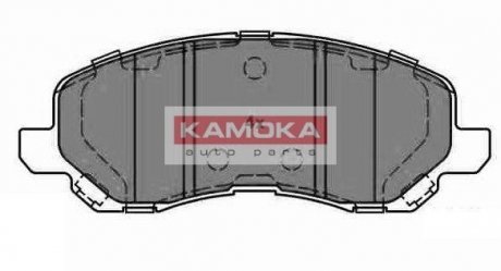 Комплект тормозных колодок, дисковый тормоз KAMOKA JQ1013242