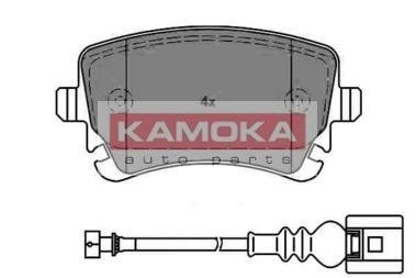 Комплект тормозных колодок, дисковый тормоз KAMOKA JQ1013288 (фото 1)