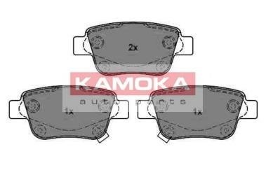 Комплект тормозных колодок, дисковый тормоз KAMOKA JQ1013298