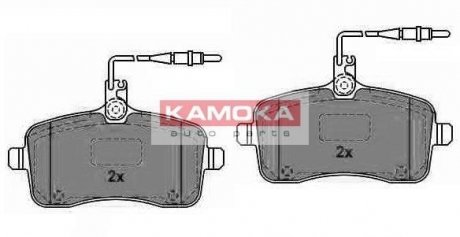 Тормозные колодки, дисковый тормоз (набор) KAMOKA JQ1013450