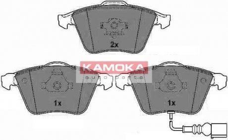 Комплект тормозных колодок, дисковый тормоз KAMOKA JQ1013530