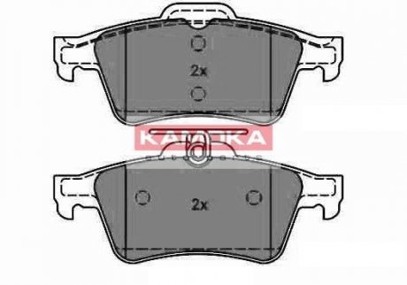 Гальмівні колодки, дискові (набір) KAMOKA JQ1013532 (фото 1)