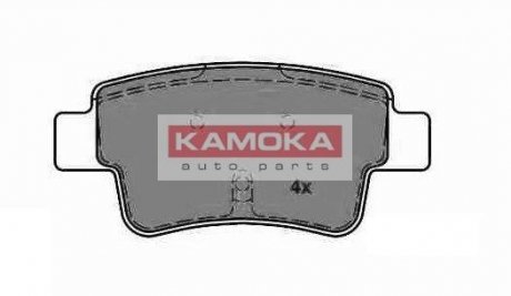 Тормозные колодки, дисковый тормоз (набор) KAMOKA JQ1013716