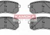 Комплект тормозных колодок, дисковый тормоз KAMOKA JQ1013804 (фото 1)