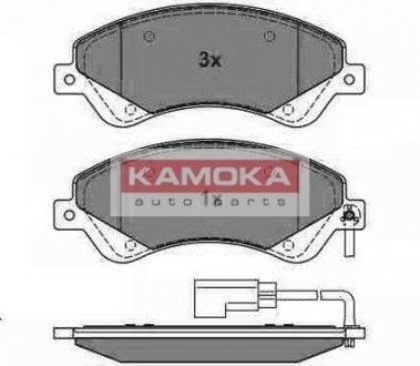 Тормозные колодки, дисковый тормоз (набор) KAMOKA JQ1013858