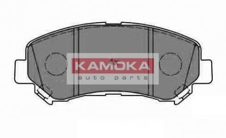 Комплект тормозных колодок, дисковый тормоз KAMOKA JQ1018102