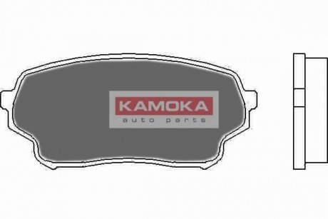 Тормозные колодки, дисковый тормоз (набор) KAMOKA JQ1018154