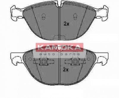 Тормозные колодки, дисковый тормоз (набор) KAMOKA JQ1018158