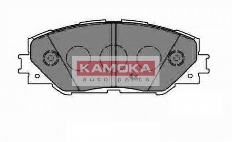 Гальмівні колодки, дискове гальмо (набір) KAMOKA JQ1018272 (фото 1)