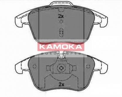 Тормозные колодки, дисковый тормоз (набор) KAMOKA JQ1018320 (фото 1)