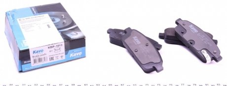 Комплект тормозных колодок, дисковый тормоз KBP-1013 PARTS KAVO KBP1013