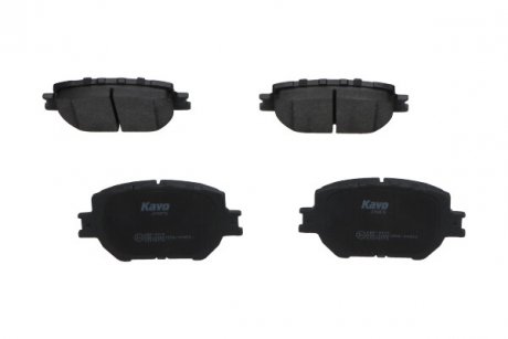 Комплект тормозных колодок, дисковый тормоз PARTS KAVO KBP-9015