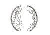 Гальмівні колодки (набір) PARTS KAVO KBS3405 (фото 1)