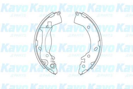 Гальмівна колодка PARTS KAVO KBS3419