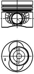 Поршень KOLBENSCHMIDT 40683600 (фото 1)